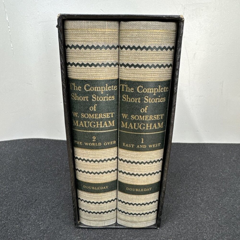 The Complete Short Stories W Somerset Maugham 1934 W/Slipcase - Volumes 1 & 2